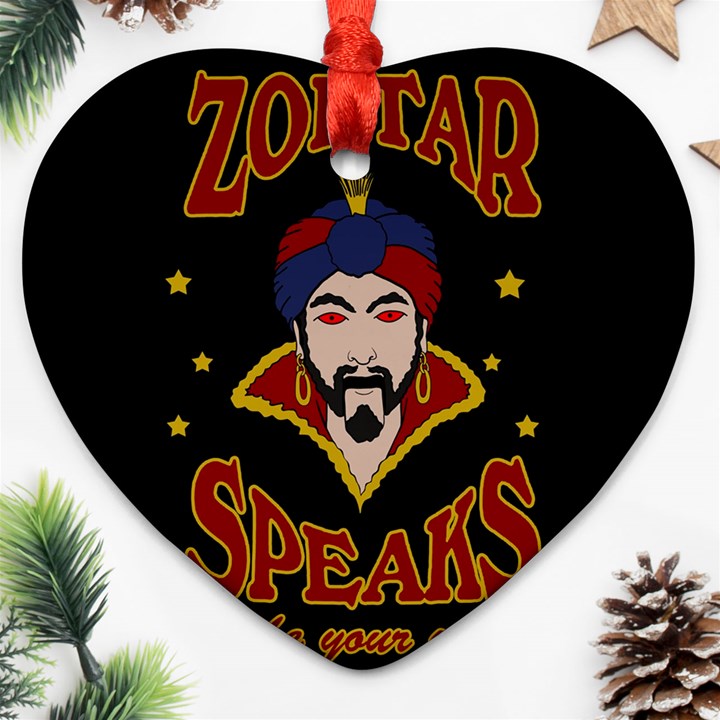 Zoltar Speaks Ornament (Heart)