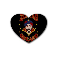 Zoltar Speaks Heart Coaster (4 Pack)  by Valentinaart