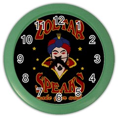 Zoltar Speaks Color Wall Clocks by Valentinaart