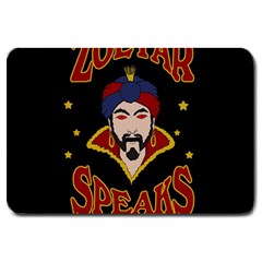 Zoltar Speaks Large Doormat  by Valentinaart