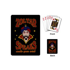 Zoltar Speaks Playing Cards (mini)  by Valentinaart