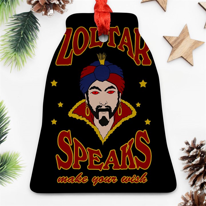 Zoltar Speaks Bell Ornament (Two Sides)