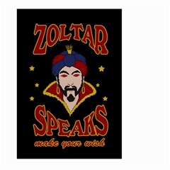 Zoltar Speaks Large Garden Flag (two Sides) by Valentinaart