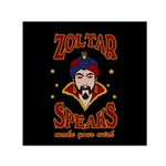 Zoltar Speaks Small Satin Scarf (Square) Front