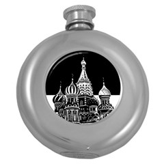 Moscow Round Hip Flask (5 Oz) by Valentinaart