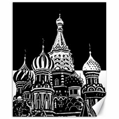 Moscow Canvas 16  X 20   by Valentinaart