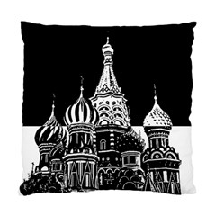 Moscow Standard Cushion Case (two Sides) by Valentinaart