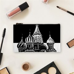 Moscow Cosmetic Bag (small)  by Valentinaart