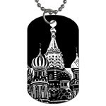 Moscow Dog Tag (One Side) Front