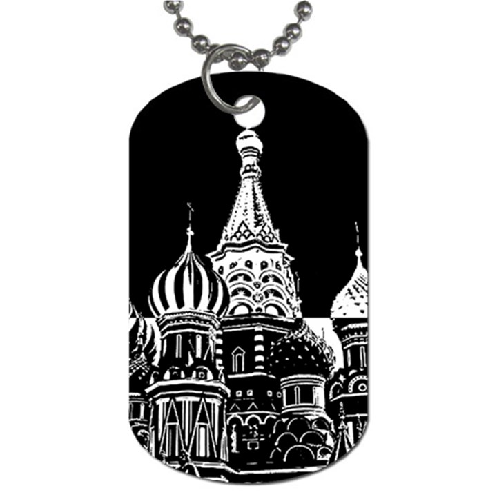 Moscow Dog Tag (One Side)