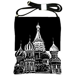 Moscow Shoulder Sling Bags by Valentinaart