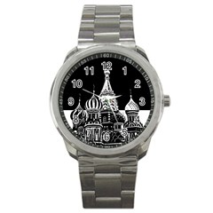 Moscow Sport Metal Watch by Valentinaart