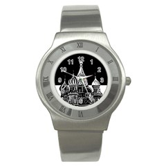 Moscow Stainless Steel Watch by Valentinaart