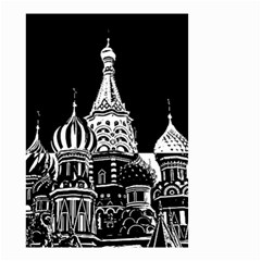 Moscow Small Garden Flag (two Sides) by Valentinaart