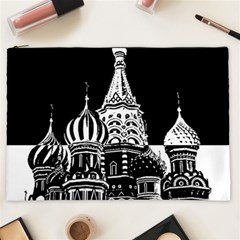 Moscow Cosmetic Bag (xxl)  by Valentinaart