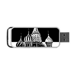 Moscow Portable Usb Flash (one Side) by Valentinaart