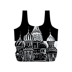 Moscow Full Print Recycle Bags (s)  by Valentinaart