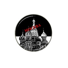 Moscow Hat Clip Ball Marker by Valentinaart