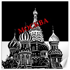 Moscow Canvas 12  X 12   by Valentinaart