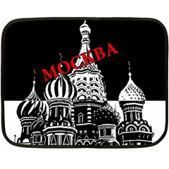 Moscow Fleece Blanket (mini) by Valentinaart