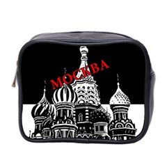 Moscow Mini Toiletries Bag 2-side by Valentinaart