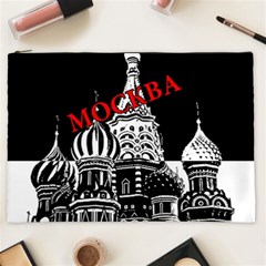 Moscow Cosmetic Bag (xxl)  by Valentinaart