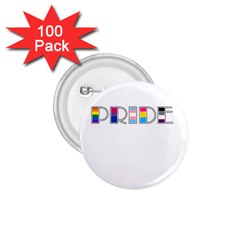 Pride 1 75  Buttons (100 Pack)  by Valentinaart