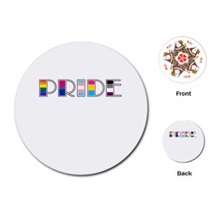 Pride Playing Cards (round)  by Valentinaart