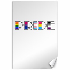 Pride Canvas 24  X 36  by Valentinaart