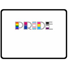 Pride Fleece Blanket (large)  by Valentinaart