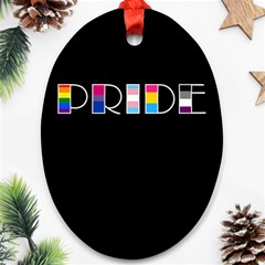 Pride Ornament (oval) by Valentinaart