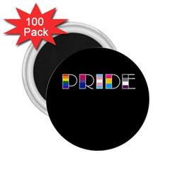 Pride 2 25  Magnets (100 Pack)  by Valentinaart