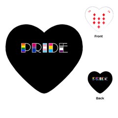 Pride Playing Cards (heart)  by Valentinaart