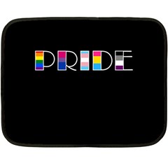 Pride Double Sided Fleece Blanket (mini)  by Valentinaart