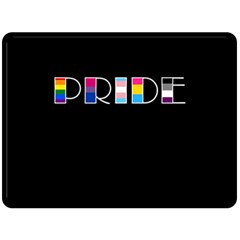 Pride Fleece Blanket (large)  by Valentinaart