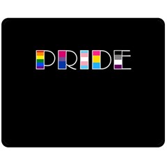 Pride Double Sided Fleece Blanket (medium)  by Valentinaart