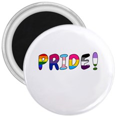 Pride 3  Magnets by Valentinaart