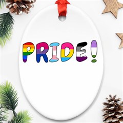 Pride Ornament (oval) by Valentinaart