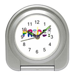 Pride Travel Alarm Clocks by Valentinaart