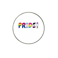 Pride Hat Clip Ball Marker by Valentinaart