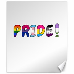 Pride Canvas 8  X 10  by Valentinaart