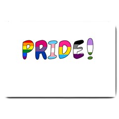 Pride Large Doormat  by Valentinaart