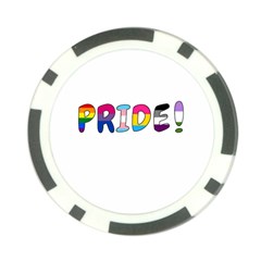 Pride Poker Chip Card Guard by Valentinaart