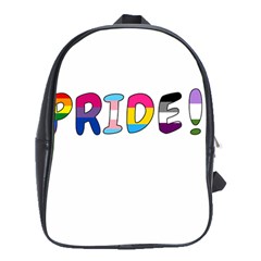 Pride School Bag (xl) by Valentinaart