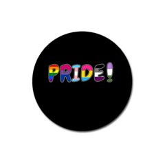 Pride Magnet 3  (round) by Valentinaart