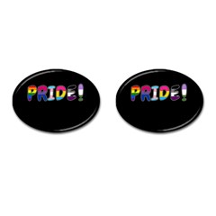 Pride Cufflinks (oval) by Valentinaart