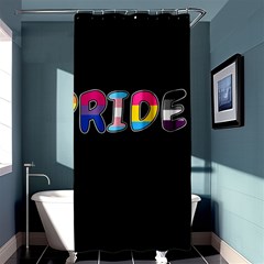 Pride Shower Curtain 36  X 72  (stall)  by Valentinaart