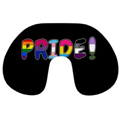 Pride Travel Neck Pillows by Valentinaart