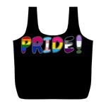 Pride Full Print Recycle Bags (L)  Front