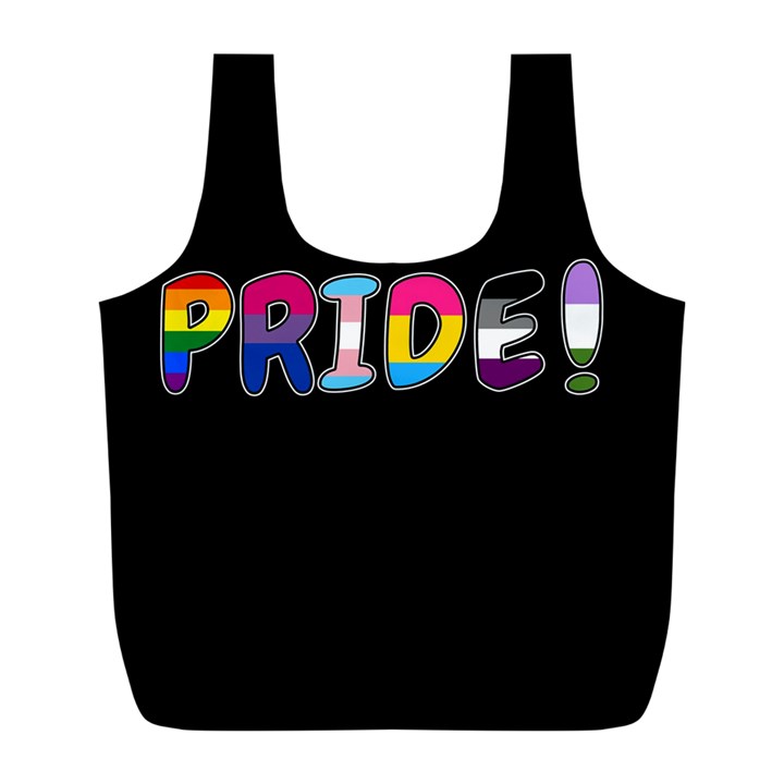 Pride Full Print Recycle Bags (L) 